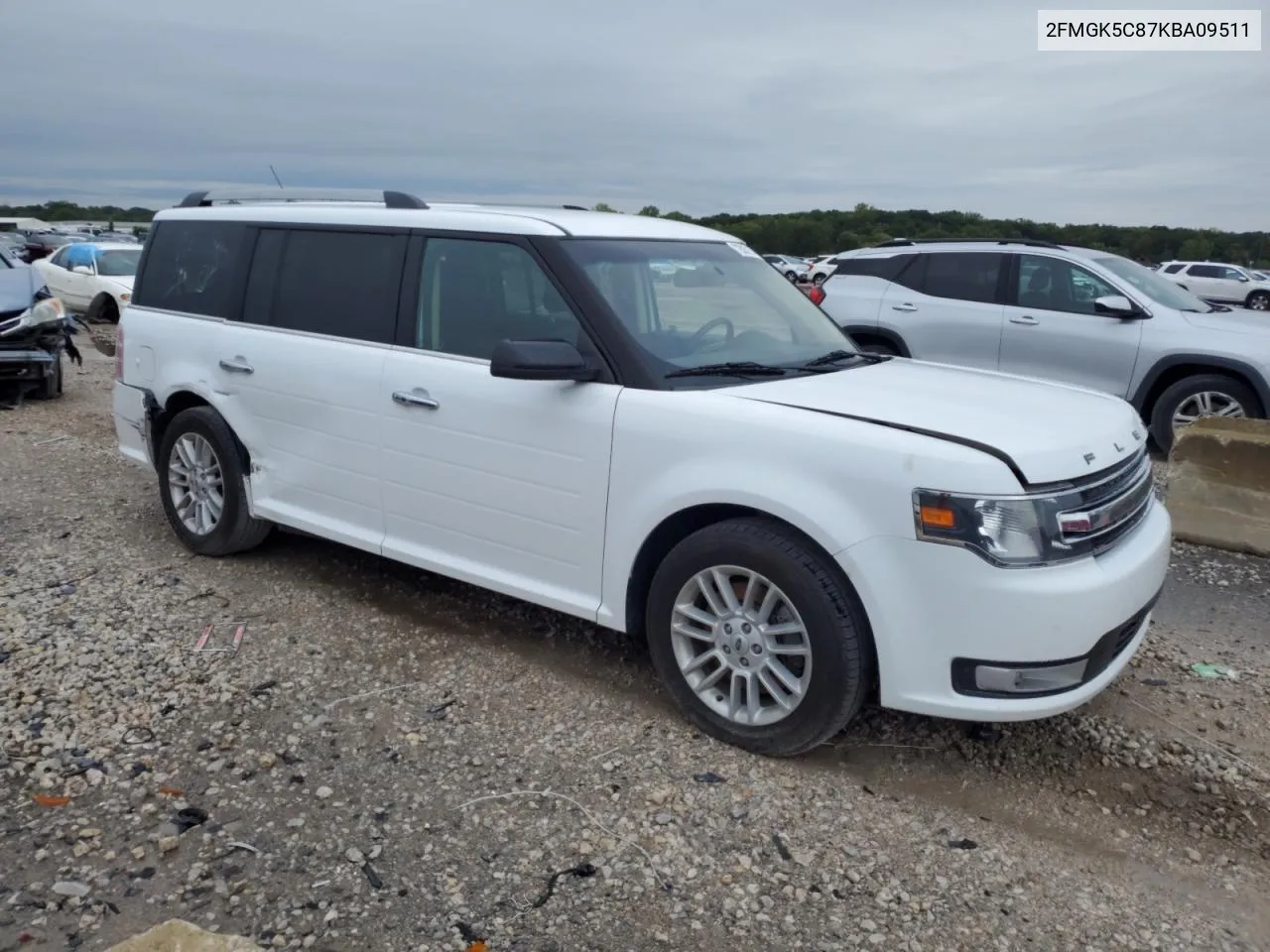 2019 Ford Flex Sel VIN: 2FMGK5C87KBA09511 Lot: 72587174