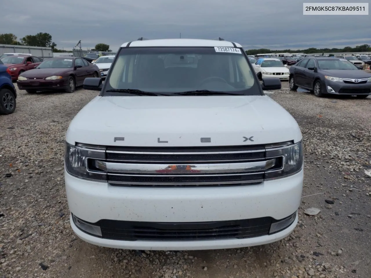 2019 Ford Flex Sel VIN: 2FMGK5C87KBA09511 Lot: 72587174