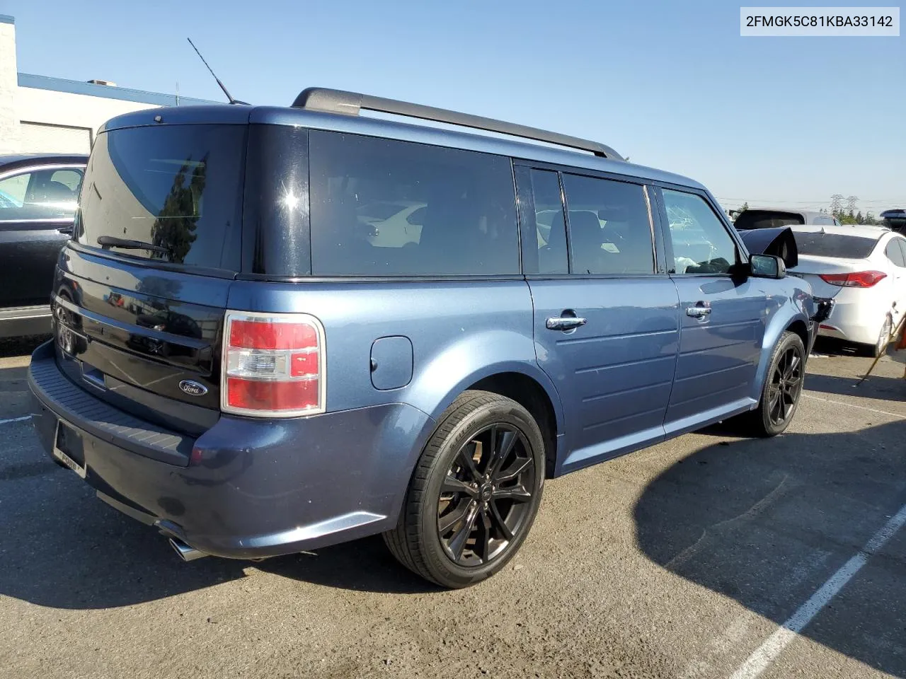 2019 Ford Flex Sel VIN: 2FMGK5C81KBA33142 Lot: 72947414