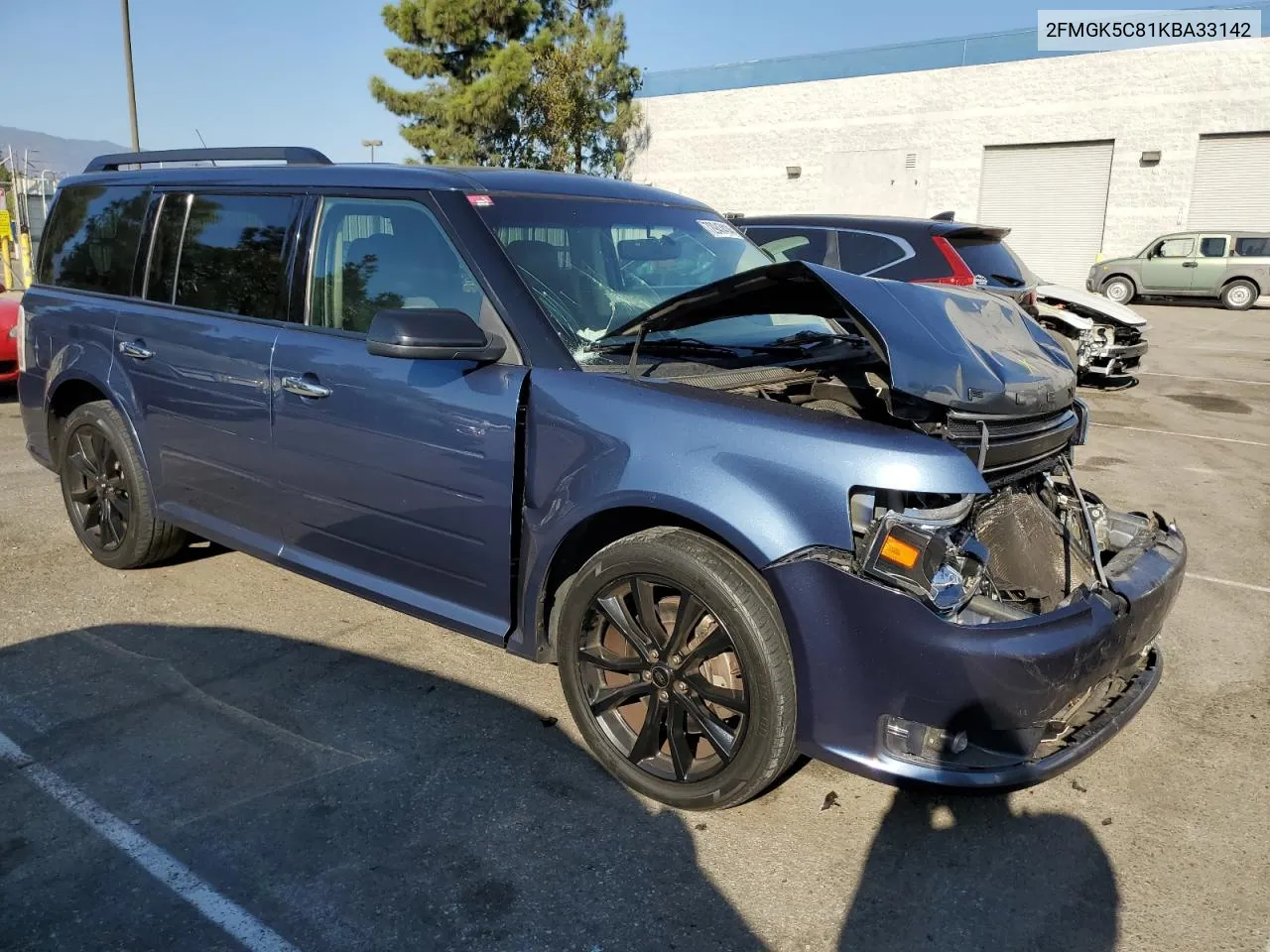 2019 Ford Flex Sel VIN: 2FMGK5C81KBA33142 Lot: 72947414