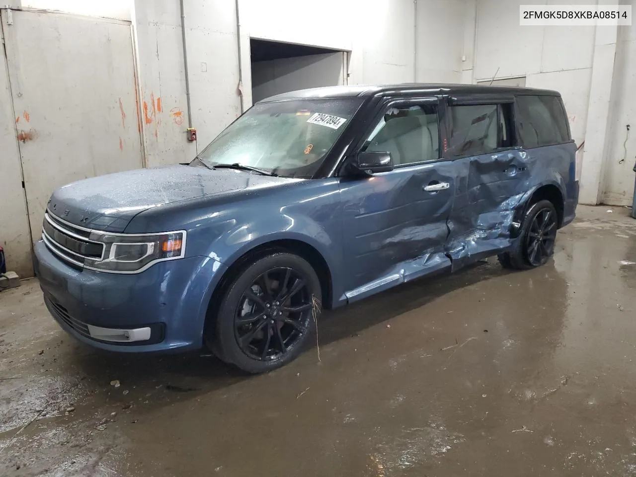 2019 Ford Flex Limited VIN: 2FMGK5D8XKBA08514 Lot: 72947894