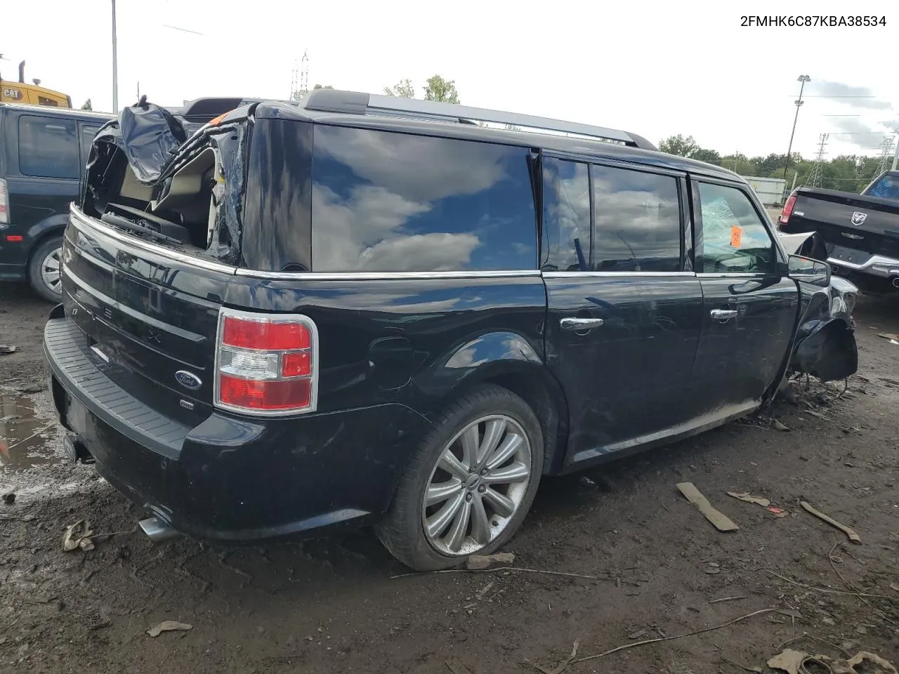 2019 Ford Flex Sel VIN: 2FMHK6C87KBA38534 Lot: 72996544