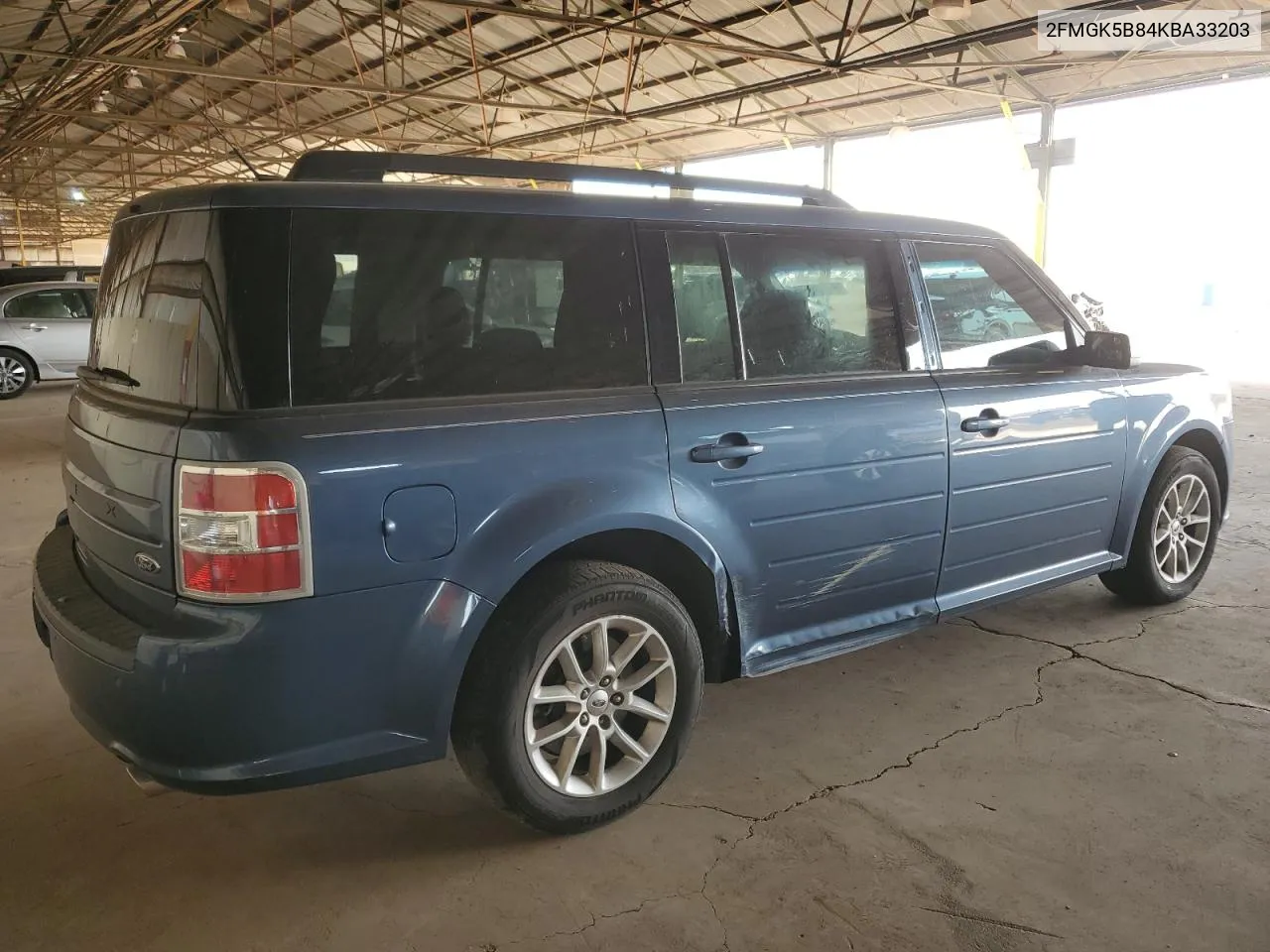 2019 Ford Flex Se VIN: 2FMGK5B84KBA33203 Lot: 73307294