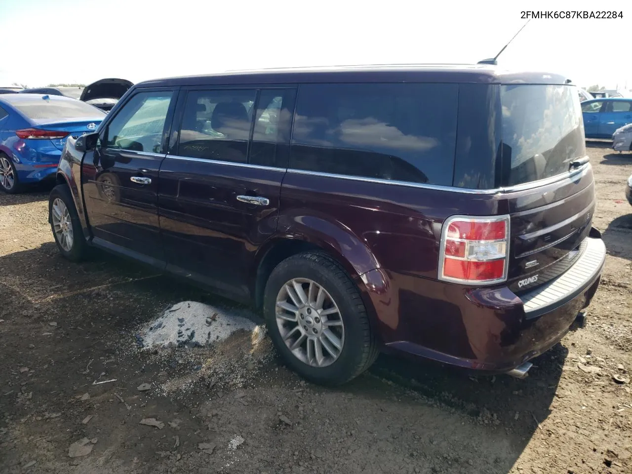 2019 Ford Flex Sel VIN: 2FMHK6C87KBA22284 Lot: 73379704