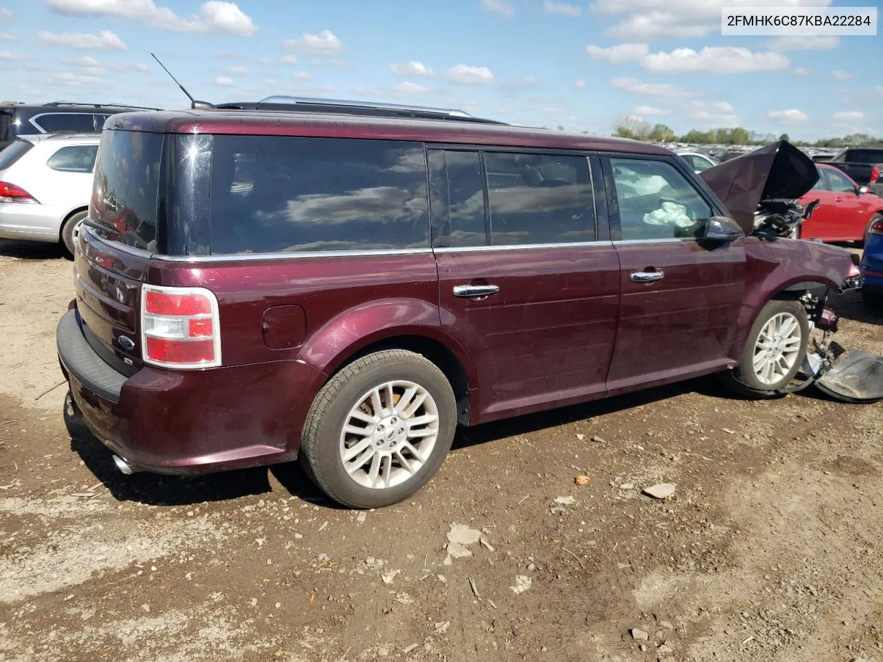 2019 Ford Flex Sel VIN: 2FMHK6C87KBA22284 Lot: 73379704