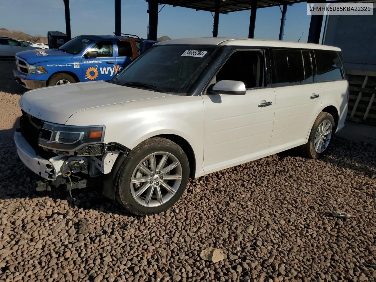 2019 Ford Flex Limited VIN: 2FMHK6D85KBA22329 Lot: 73586794