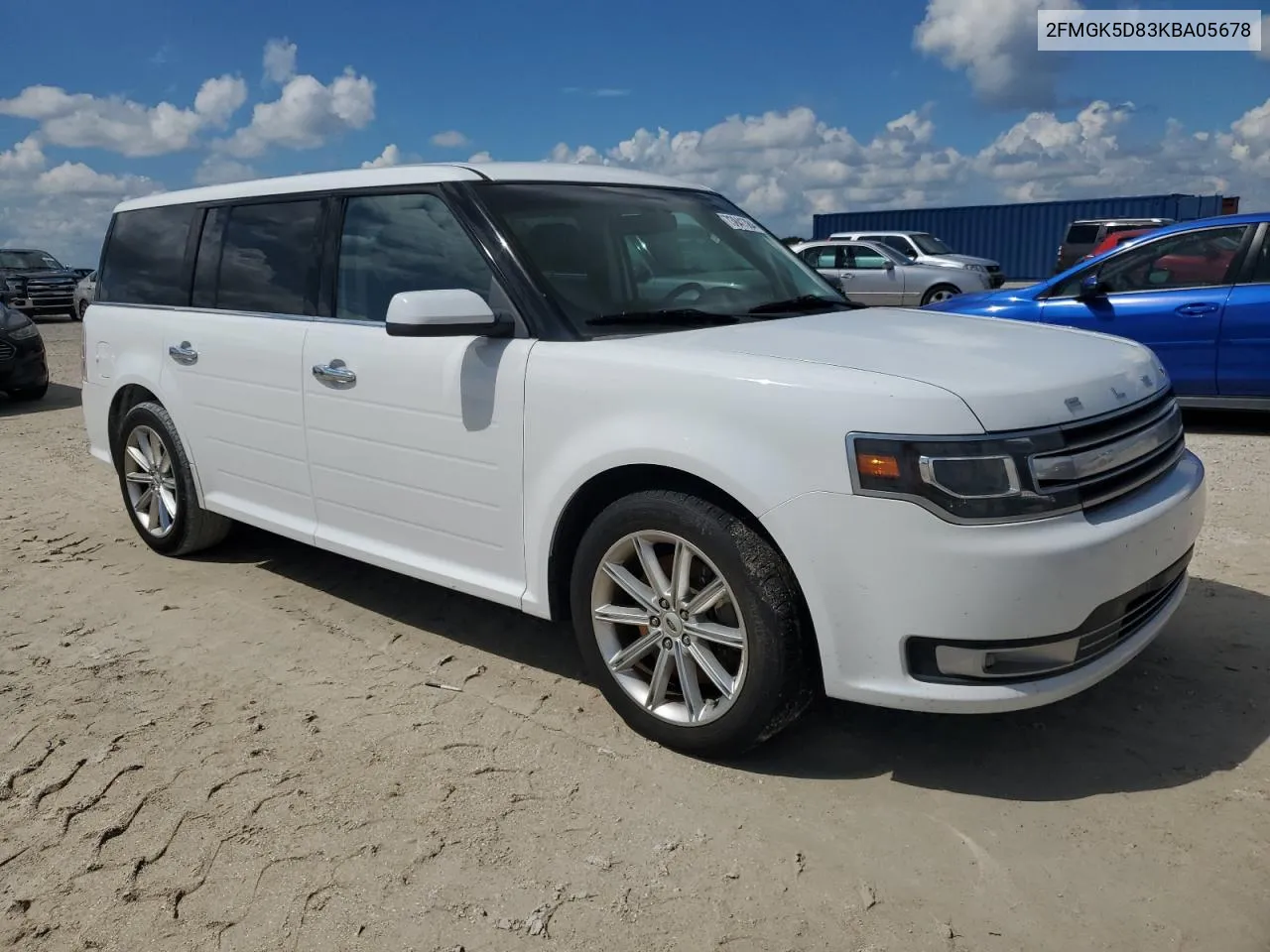 2019 Ford Flex Limited VIN: 2FMGK5D83KBA05678 Lot: 73841384