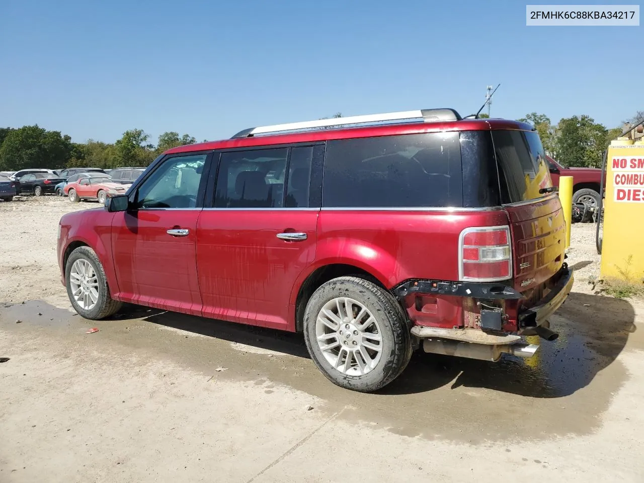 2019 Ford Flex Sel VIN: 2FMHK6C88KBA34217 Lot: 74049444