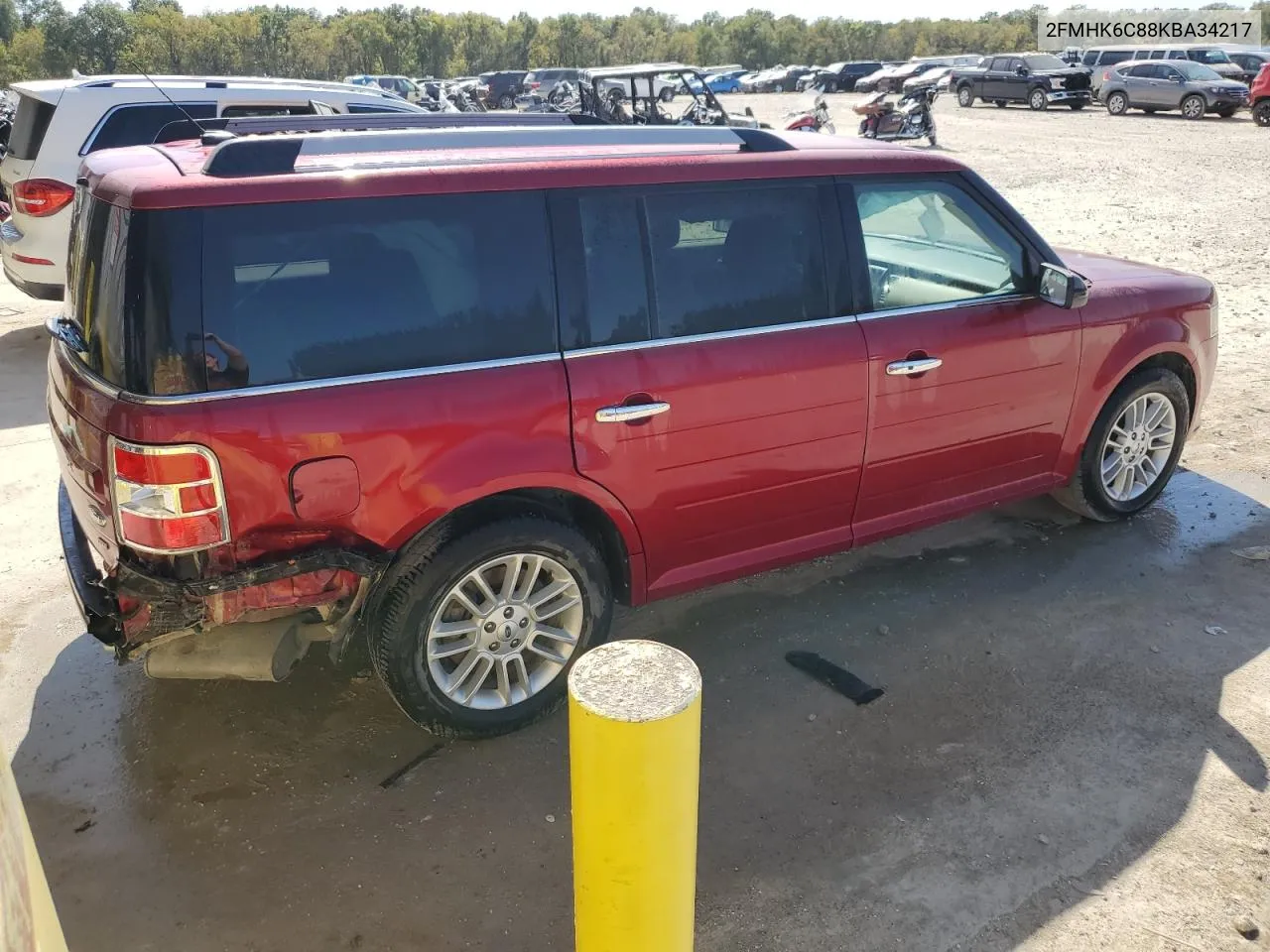 2019 Ford Flex Sel VIN: 2FMHK6C88KBA34217 Lot: 74049444