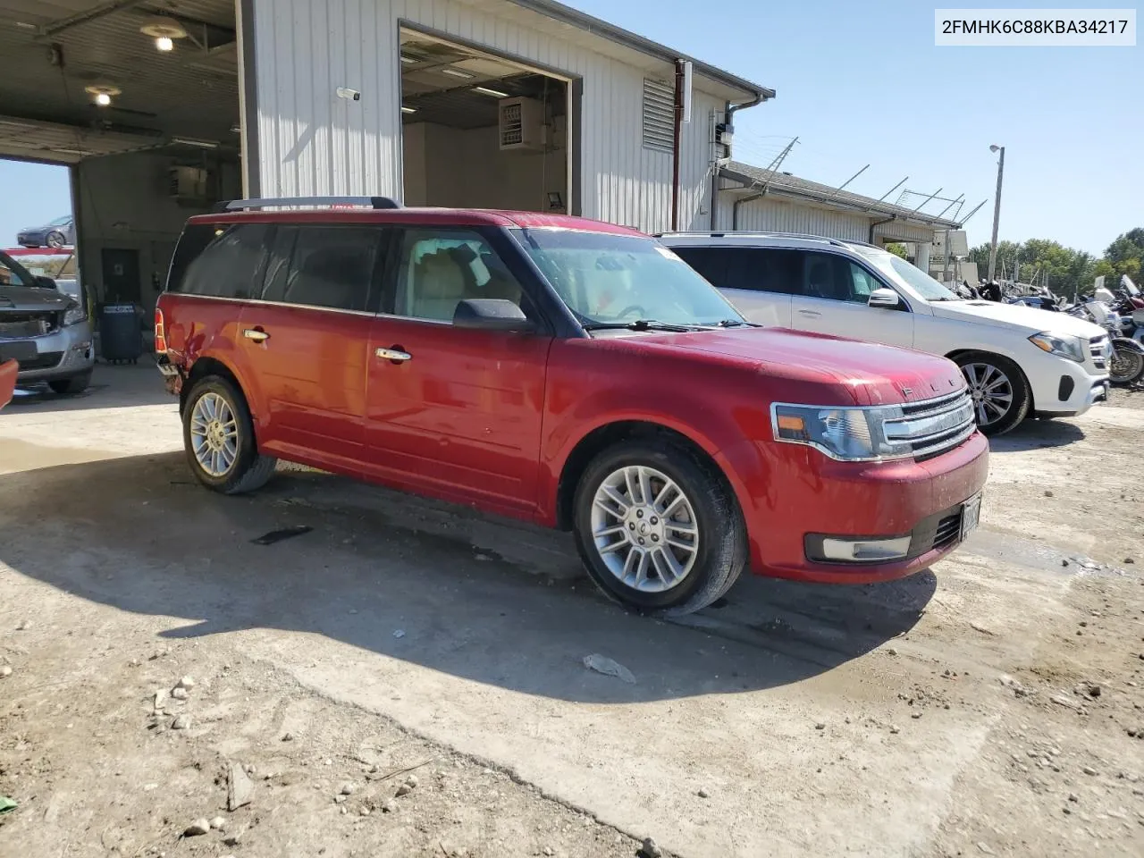 2019 Ford Flex Sel VIN: 2FMHK6C88KBA34217 Lot: 74049444