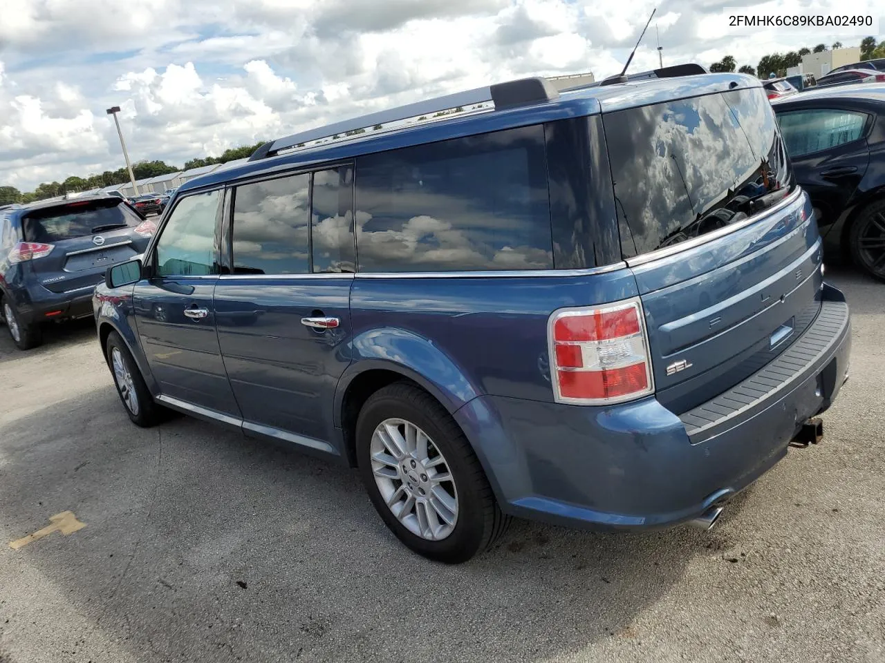 2019 Ford Flex Sel VIN: 2FMHK6C89KBA02490 Lot: 74133614