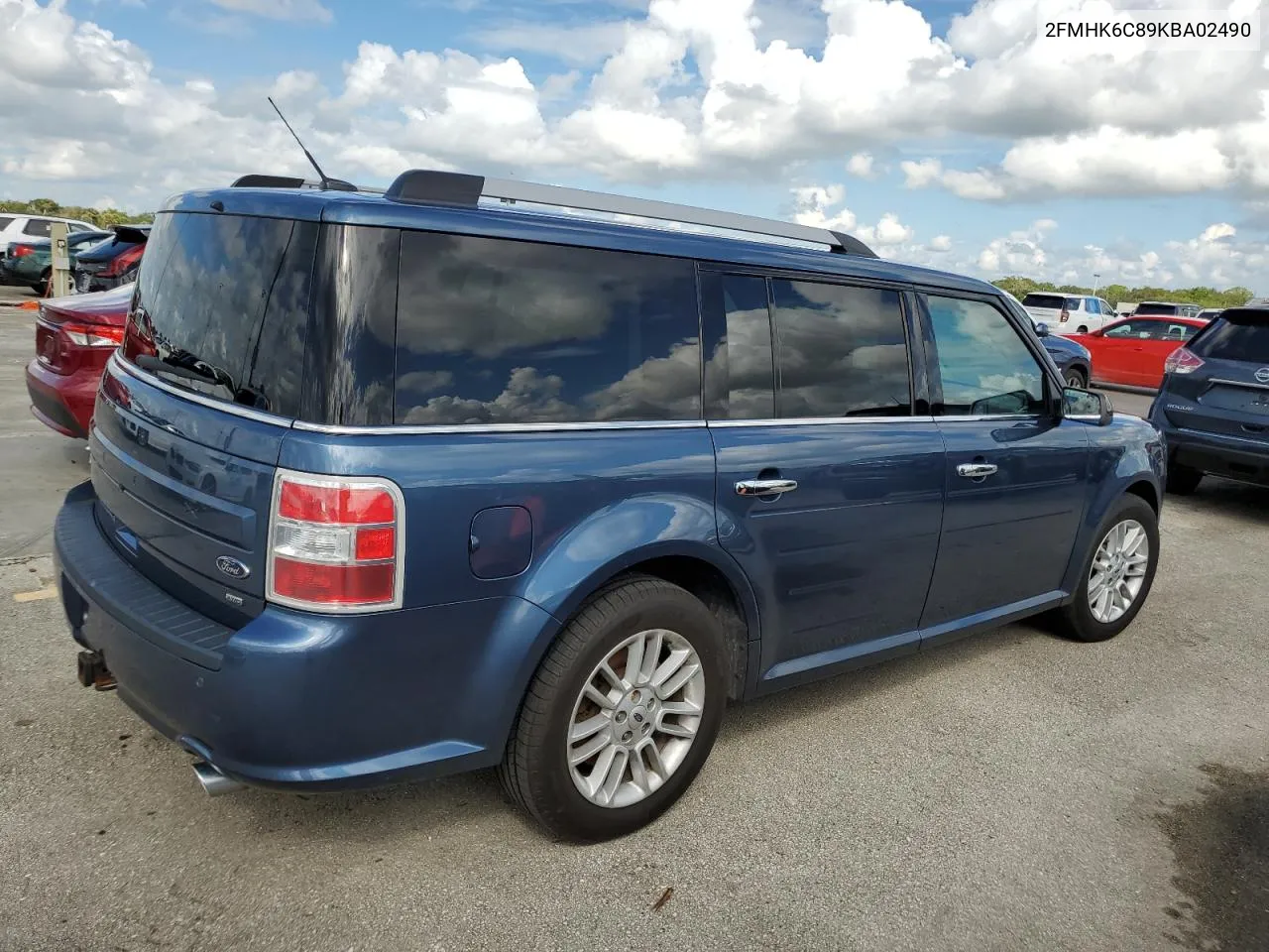 2019 Ford Flex Sel VIN: 2FMHK6C89KBA02490 Lot: 74133614