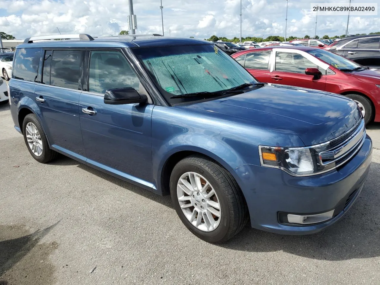 2019 Ford Flex Sel VIN: 2FMHK6C89KBA02490 Lot: 74133614