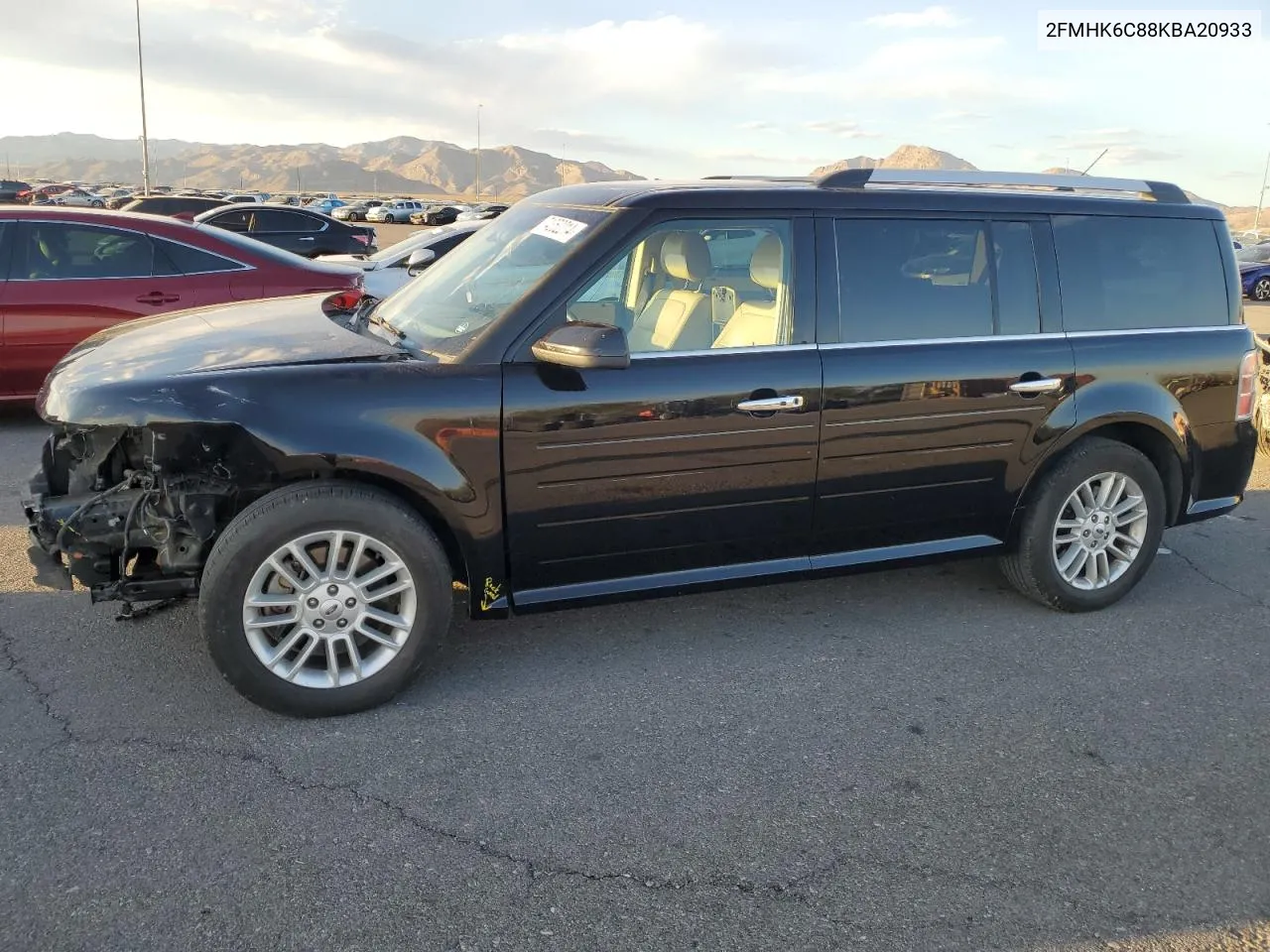 2019 Ford Flex Sel VIN: 2FMHK6C88KBA20933 Lot: 74352214