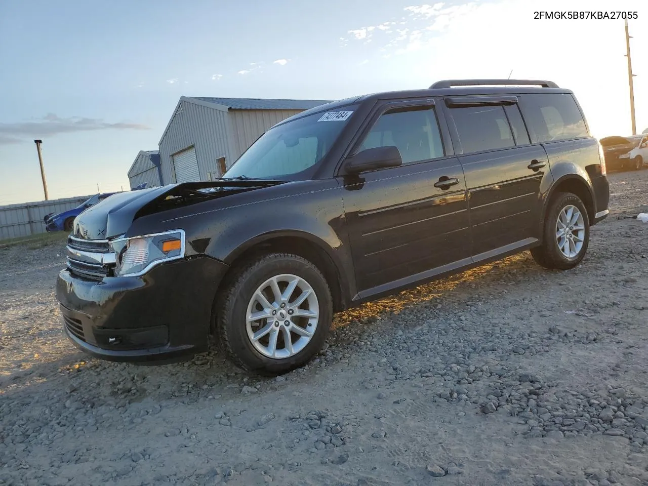 2019 Ford Flex Se VIN: 2FMGK5B87KBA27055 Lot: 74377484