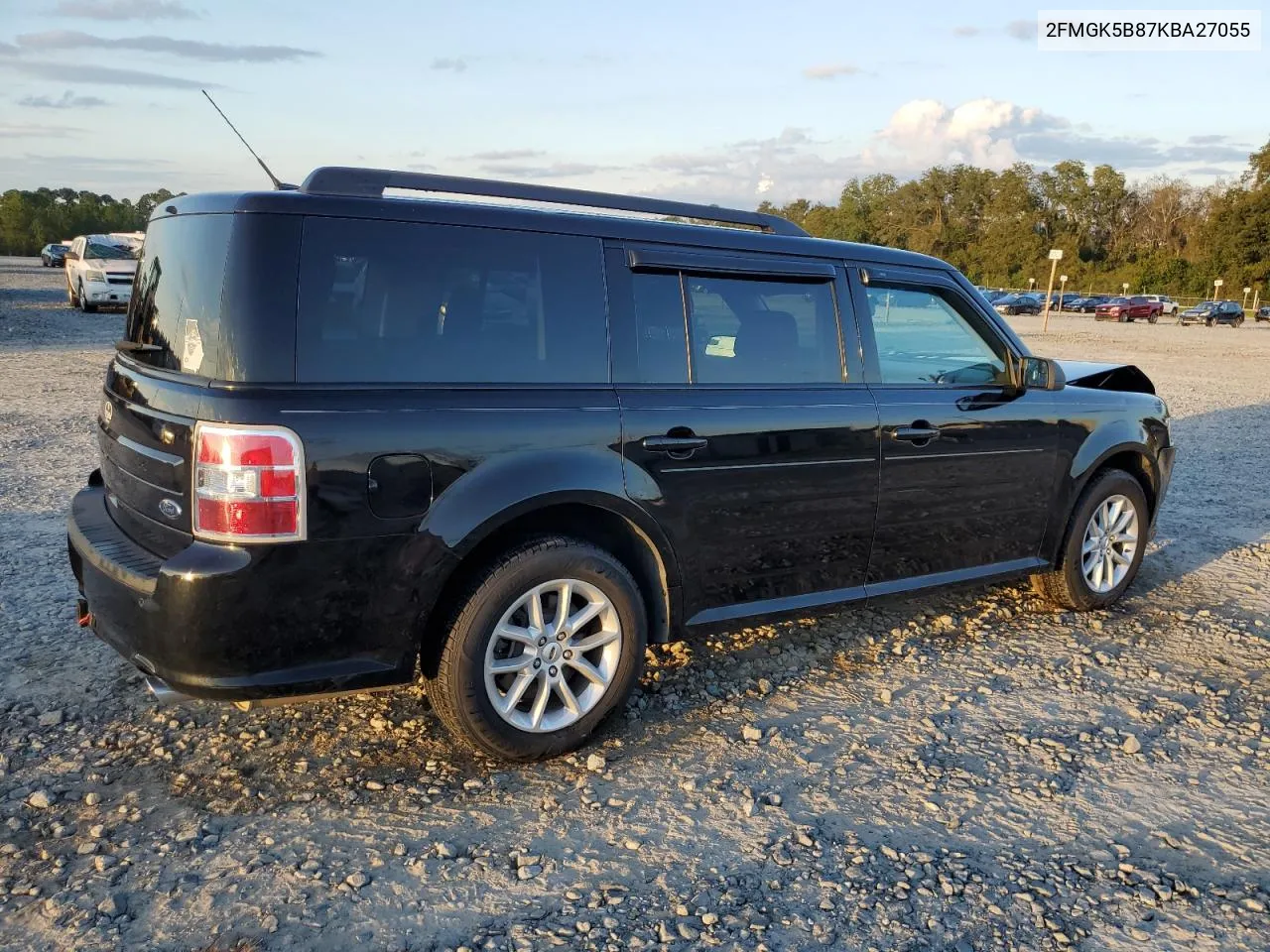 2019 Ford Flex Se VIN: 2FMGK5B87KBA27055 Lot: 74377484