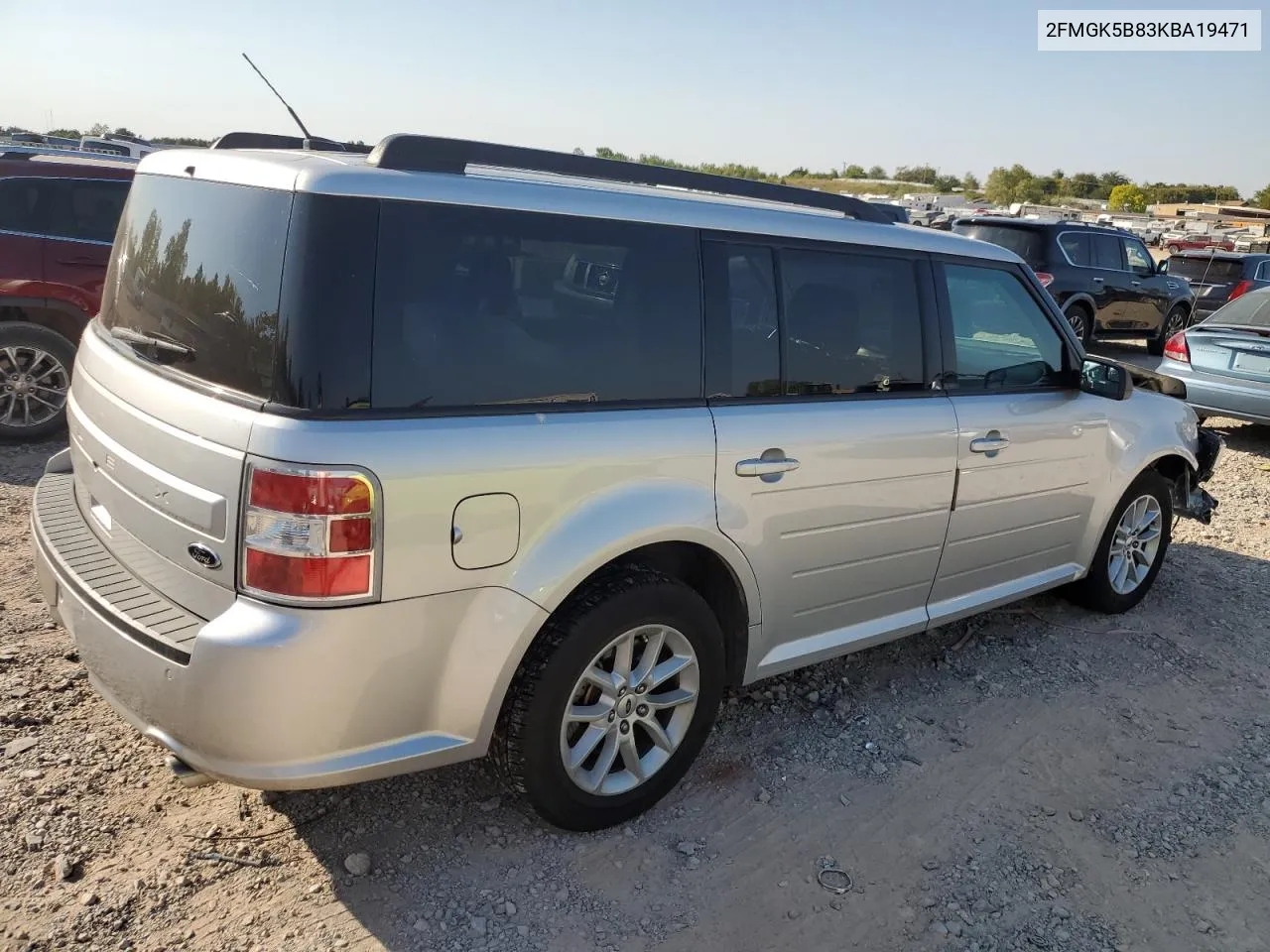 2019 Ford Flex Se VIN: 2FMGK5B83KBA19471 Lot: 74724014