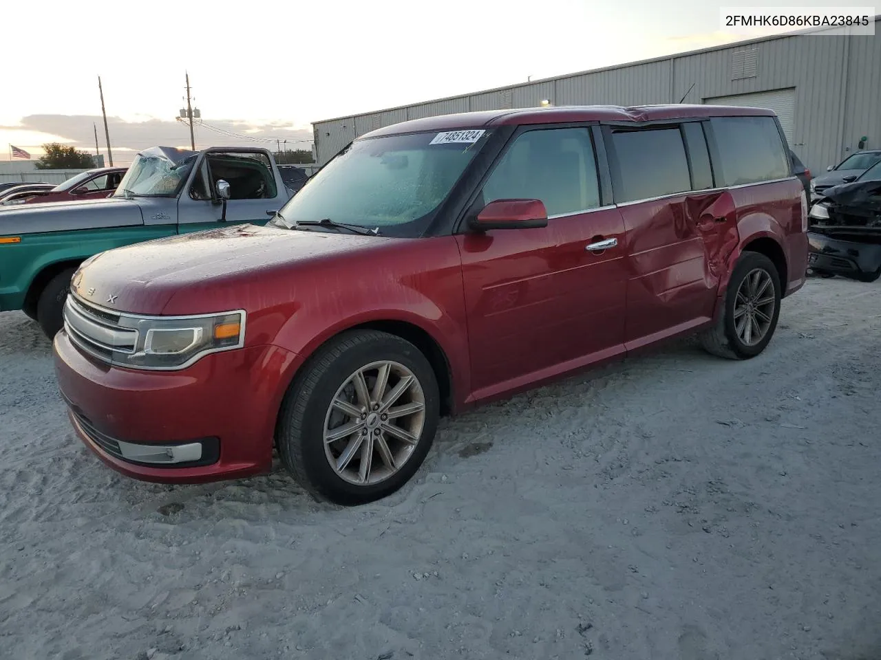 2019 Ford Flex Limited VIN: 2FMHK6D86KBA23845 Lot: 74851324