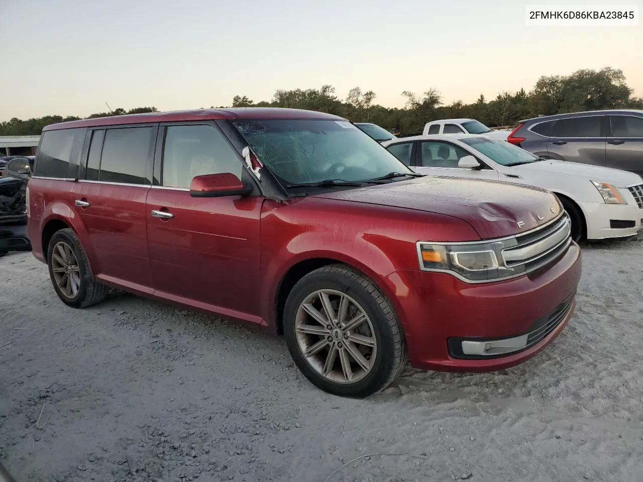 2019 Ford Flex Limited VIN: 2FMHK6D86KBA23845 Lot: 74851324