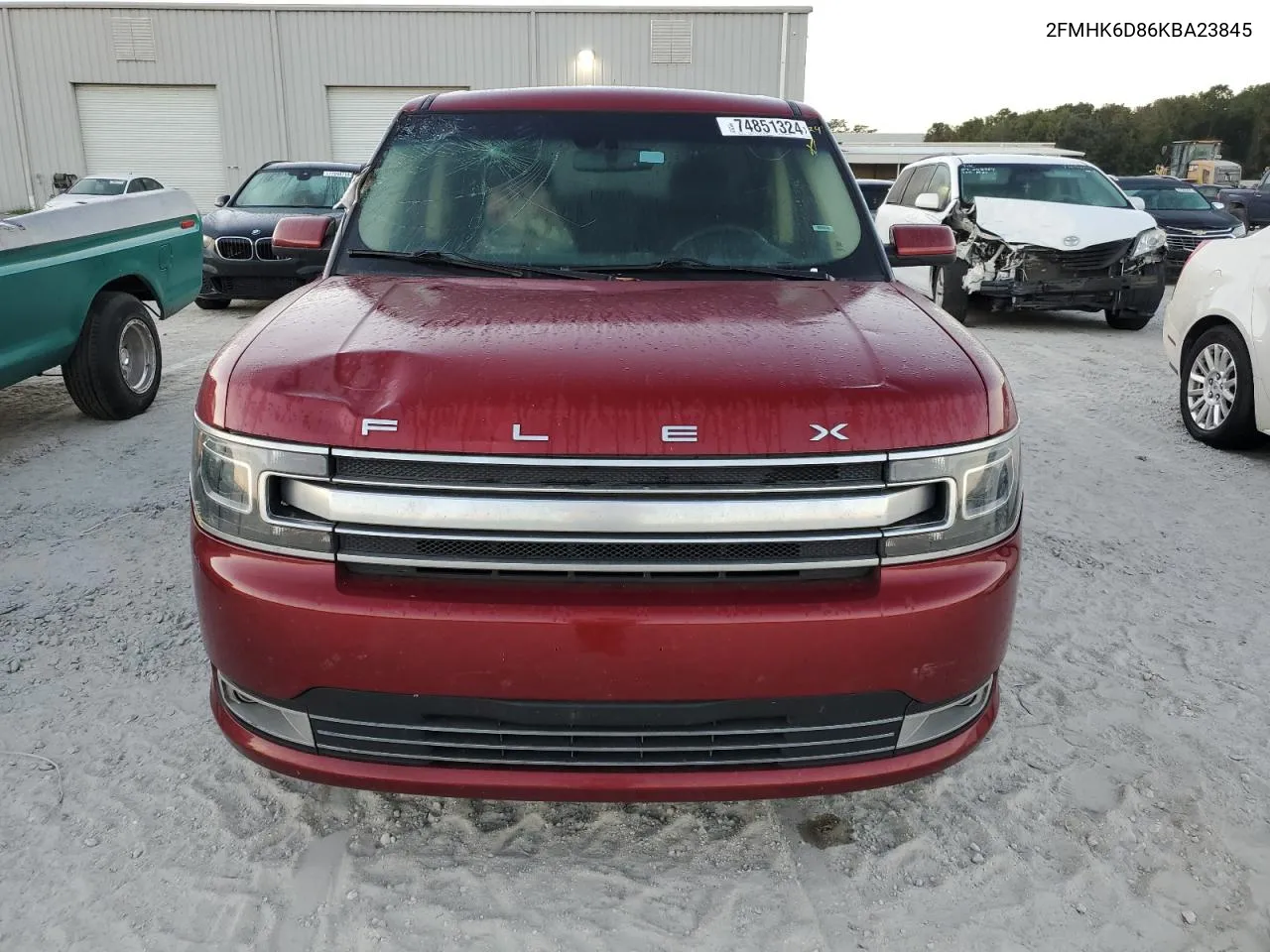 2019 Ford Flex Limited VIN: 2FMHK6D86KBA23845 Lot: 74851324