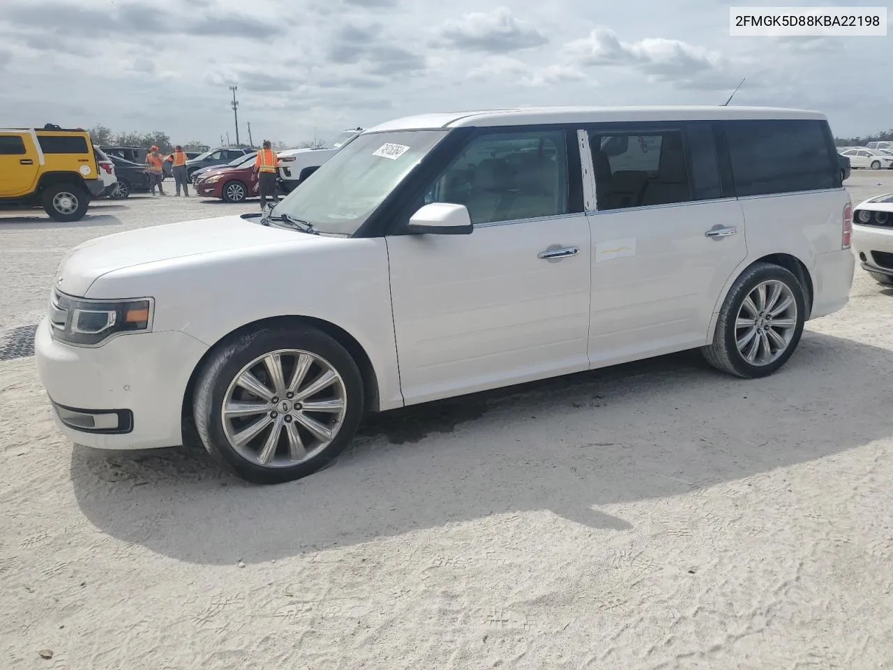 2019 Ford Flex Limited VIN: 2FMGK5D88KBA22198 Lot: 74916364