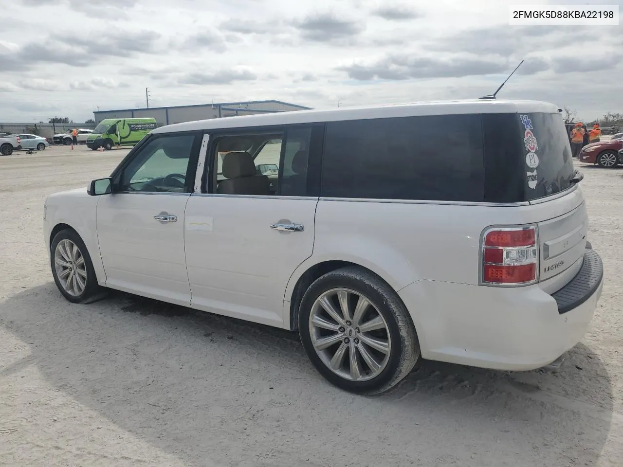 2019 Ford Flex Limited VIN: 2FMGK5D88KBA22198 Lot: 74916364