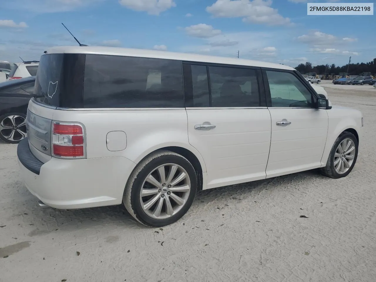 2019 Ford Flex Limited VIN: 2FMGK5D88KBA22198 Lot: 74916364