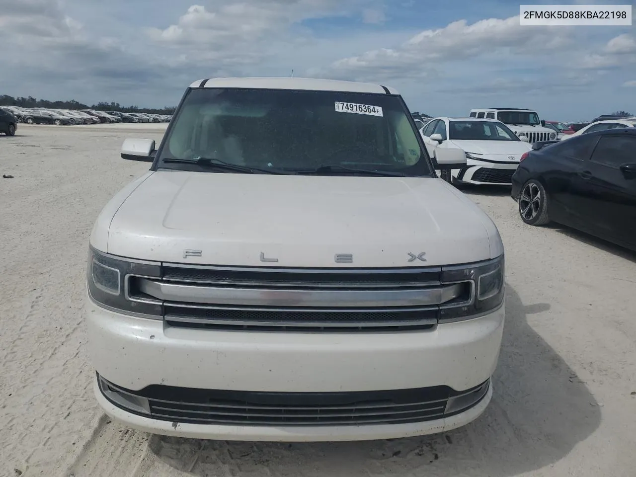 2019 Ford Flex Limited VIN: 2FMGK5D88KBA22198 Lot: 74916364