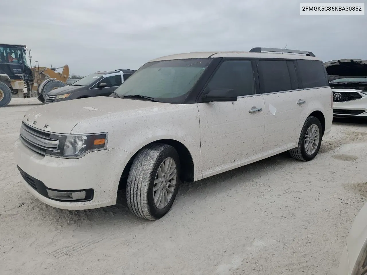 2019 Ford Flex Sel VIN: 2FMGK5C86KBA30852 Lot: 75060594