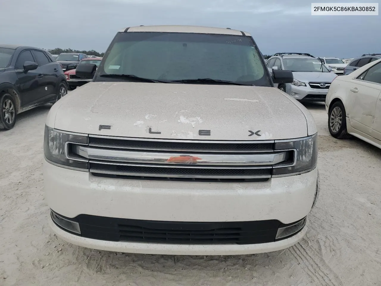 2019 Ford Flex Sel VIN: 2FMGK5C86KBA30852 Lot: 75060594