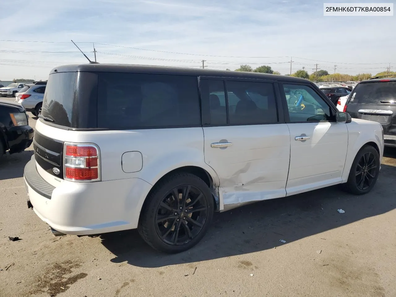 2019 Ford Flex Limited VIN: 2FMHK6DT7KBA00854 Lot: 75468114