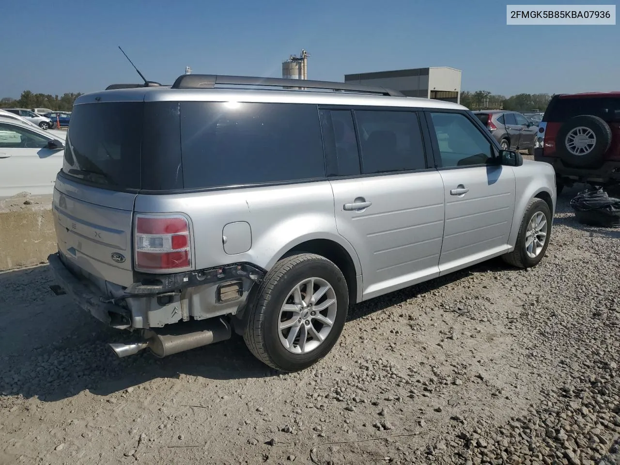 2019 Ford Flex Se VIN: 2FMGK5B85KBA07936 Lot: 75837164