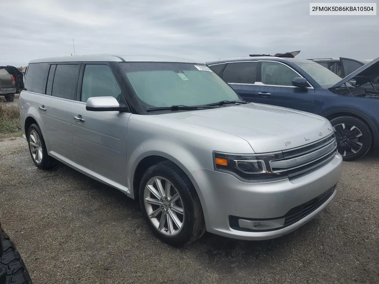 2019 Ford Flex Limited VIN: 2FMGK5D86KBA10504 Lot: 75922954