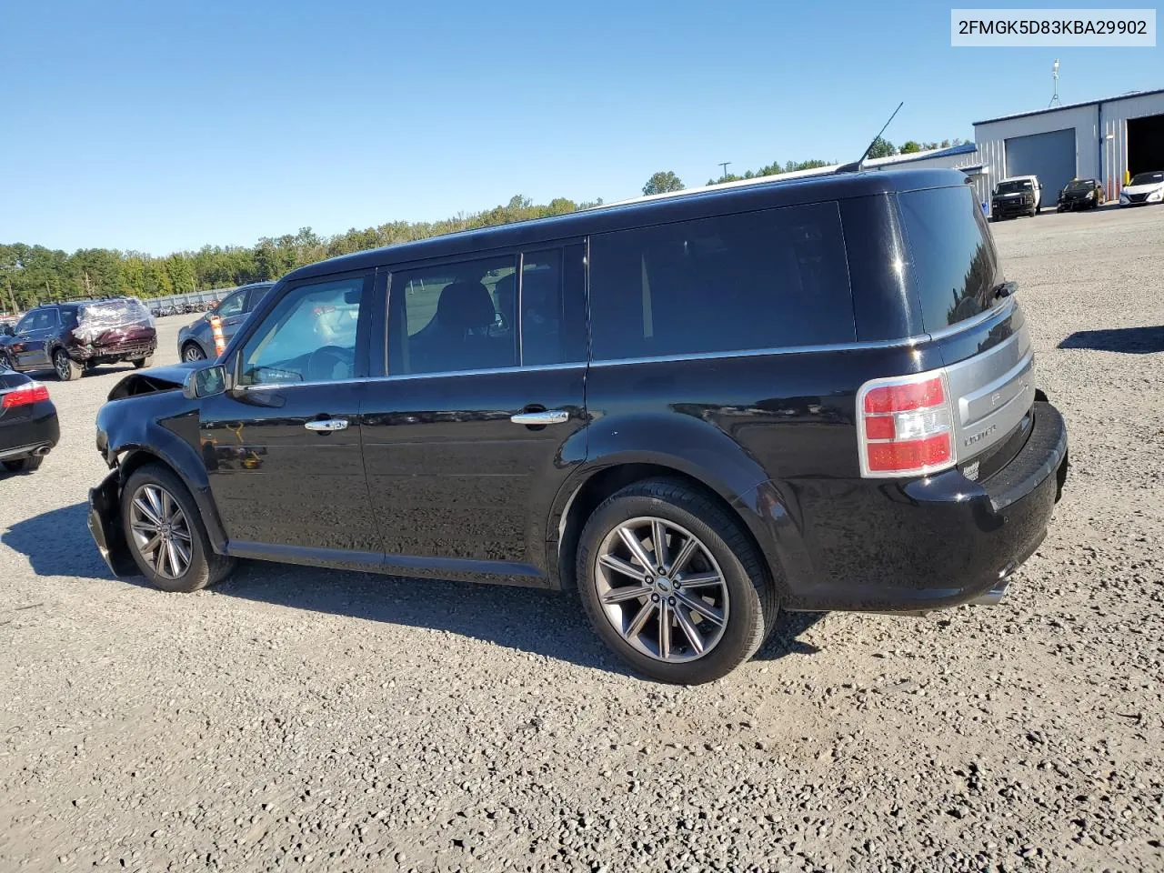 2019 Ford Flex Limited VIN: 2FMGK5D83KBA29902 Lot: 75964394