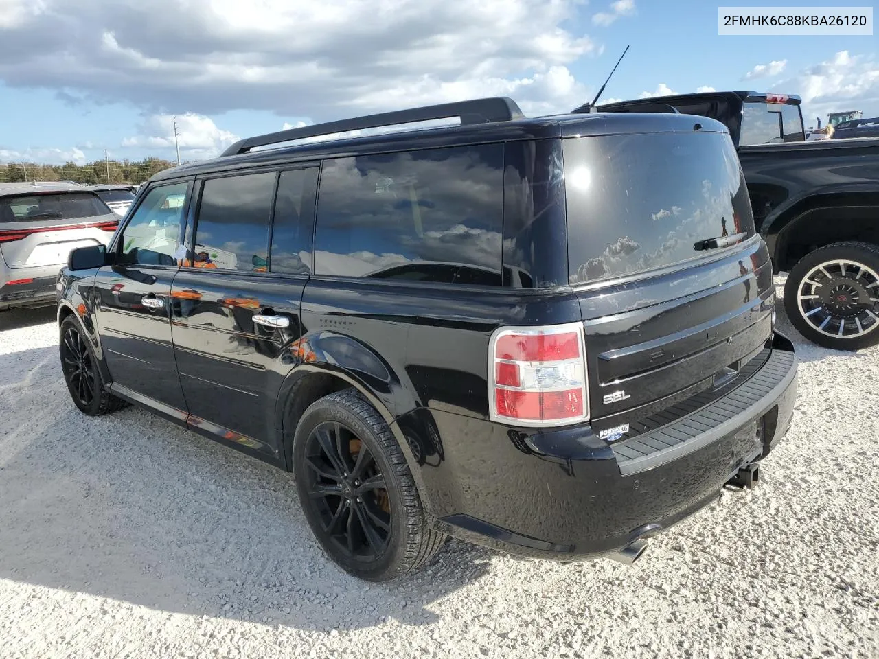 2019 Ford Flex Sel VIN: 2FMHK6C88KBA26120 Lot: 75990664