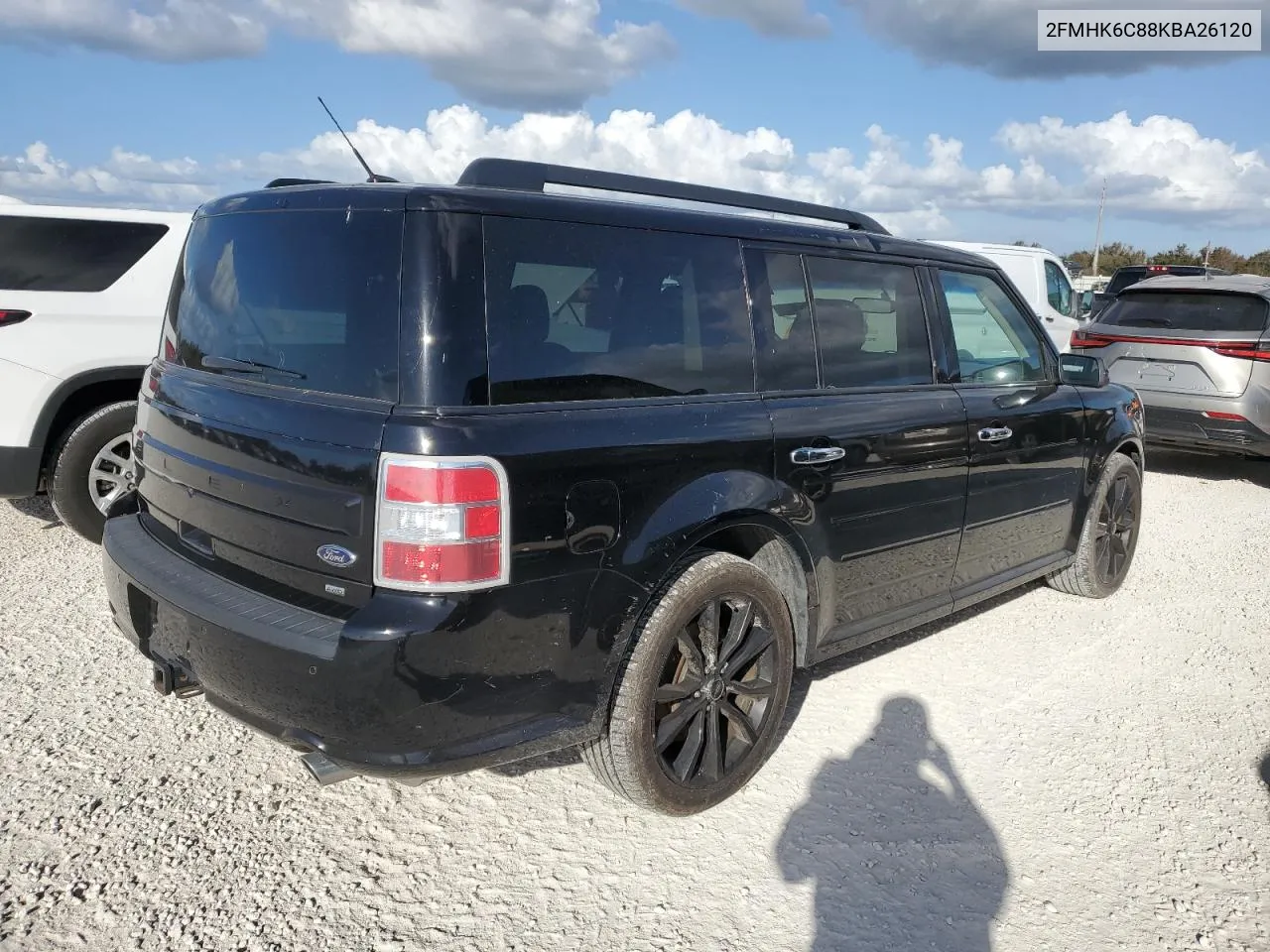 2019 Ford Flex Sel VIN: 2FMHK6C88KBA26120 Lot: 75990664