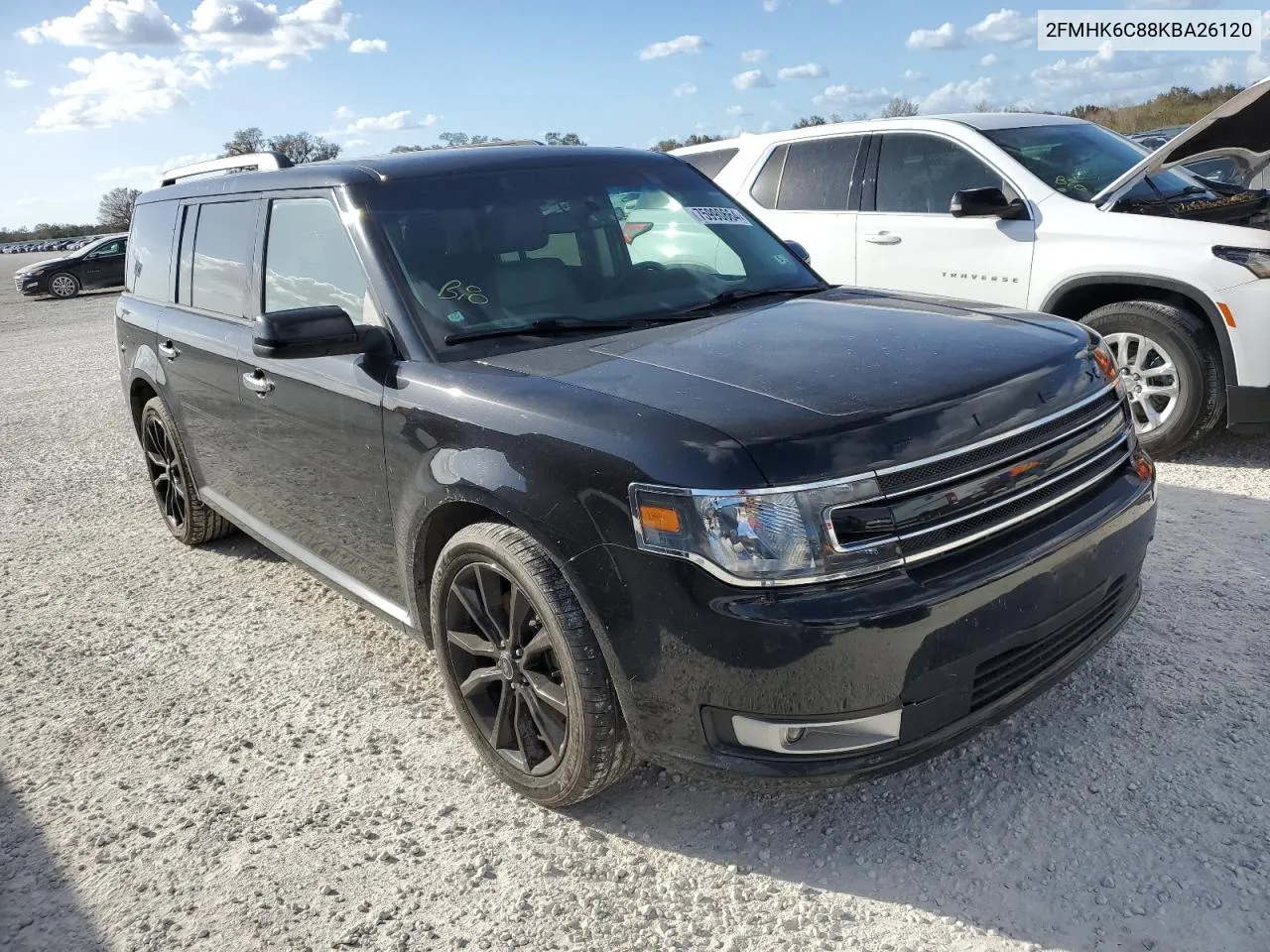 2019 Ford Flex Sel VIN: 2FMHK6C88KBA26120 Lot: 75990664