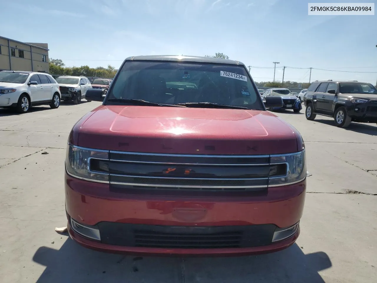 2019 Ford Flex Sel VIN: 2FMGK5C86KBA09984 Lot: 76241234