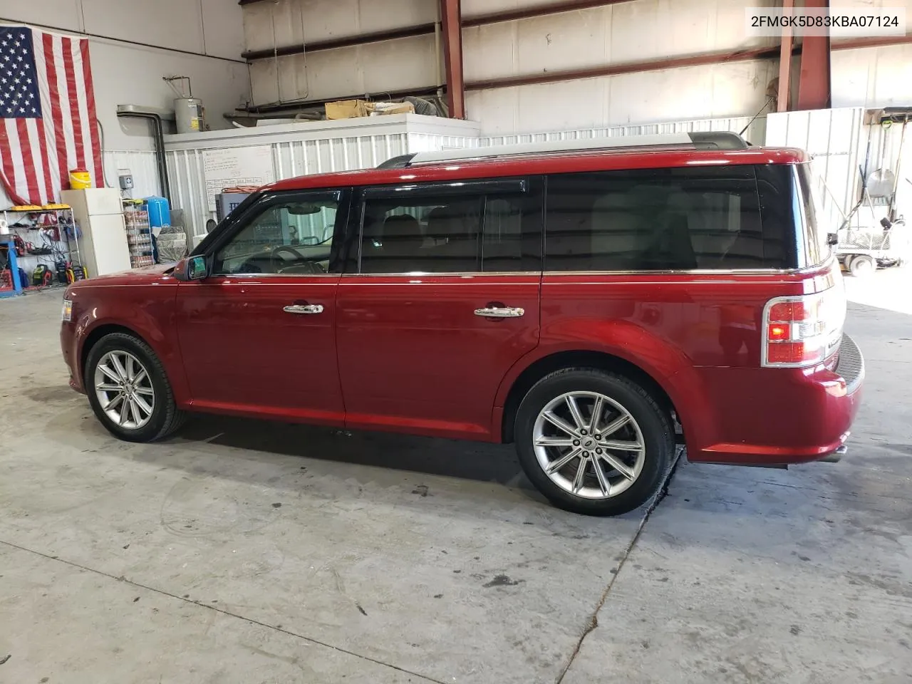 2019 Ford Flex Limited VIN: 2FMGK5D83KBA07124 Lot: 76257264