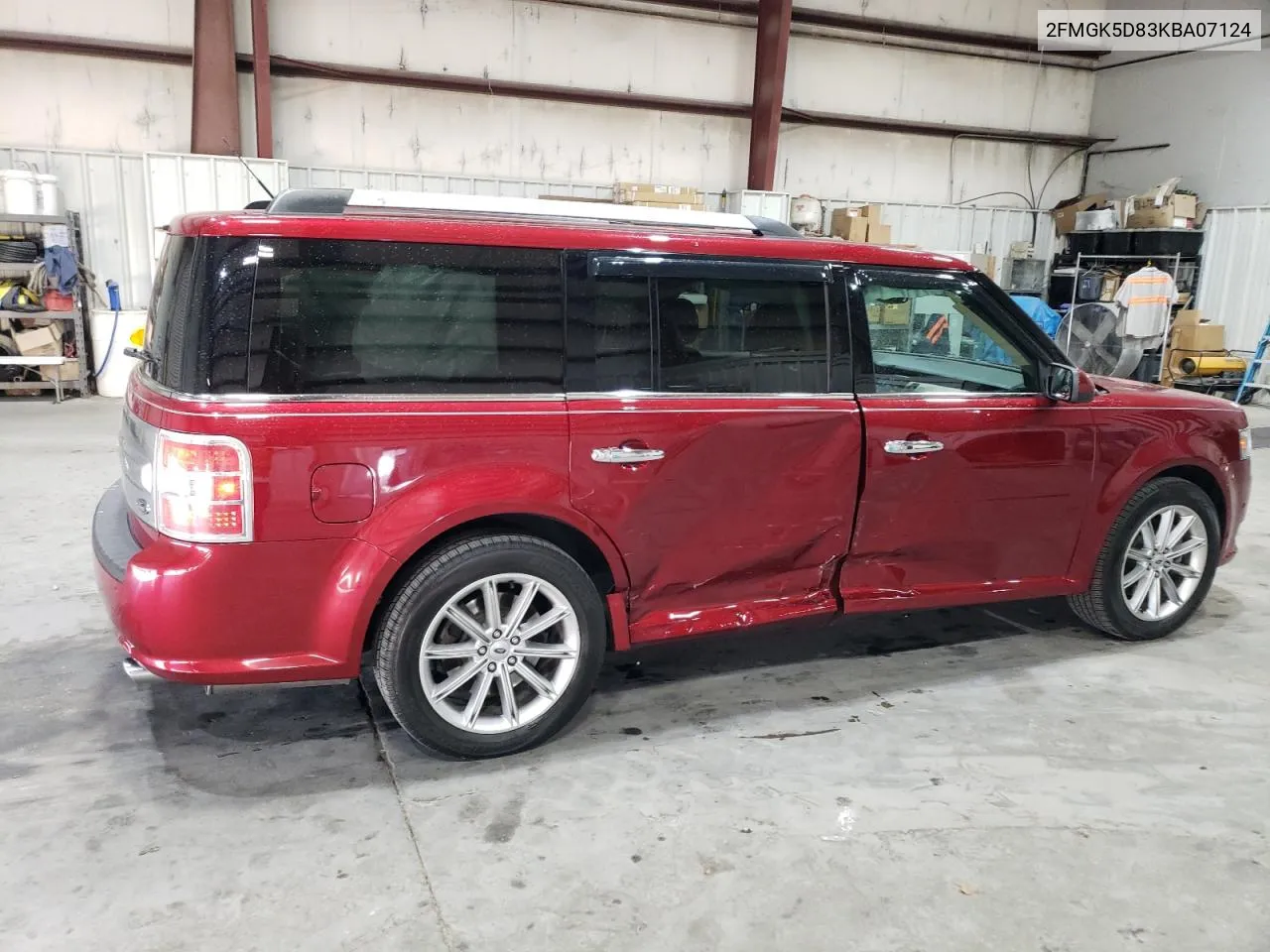 2019 Ford Flex Limited VIN: 2FMGK5D83KBA07124 Lot: 76257264