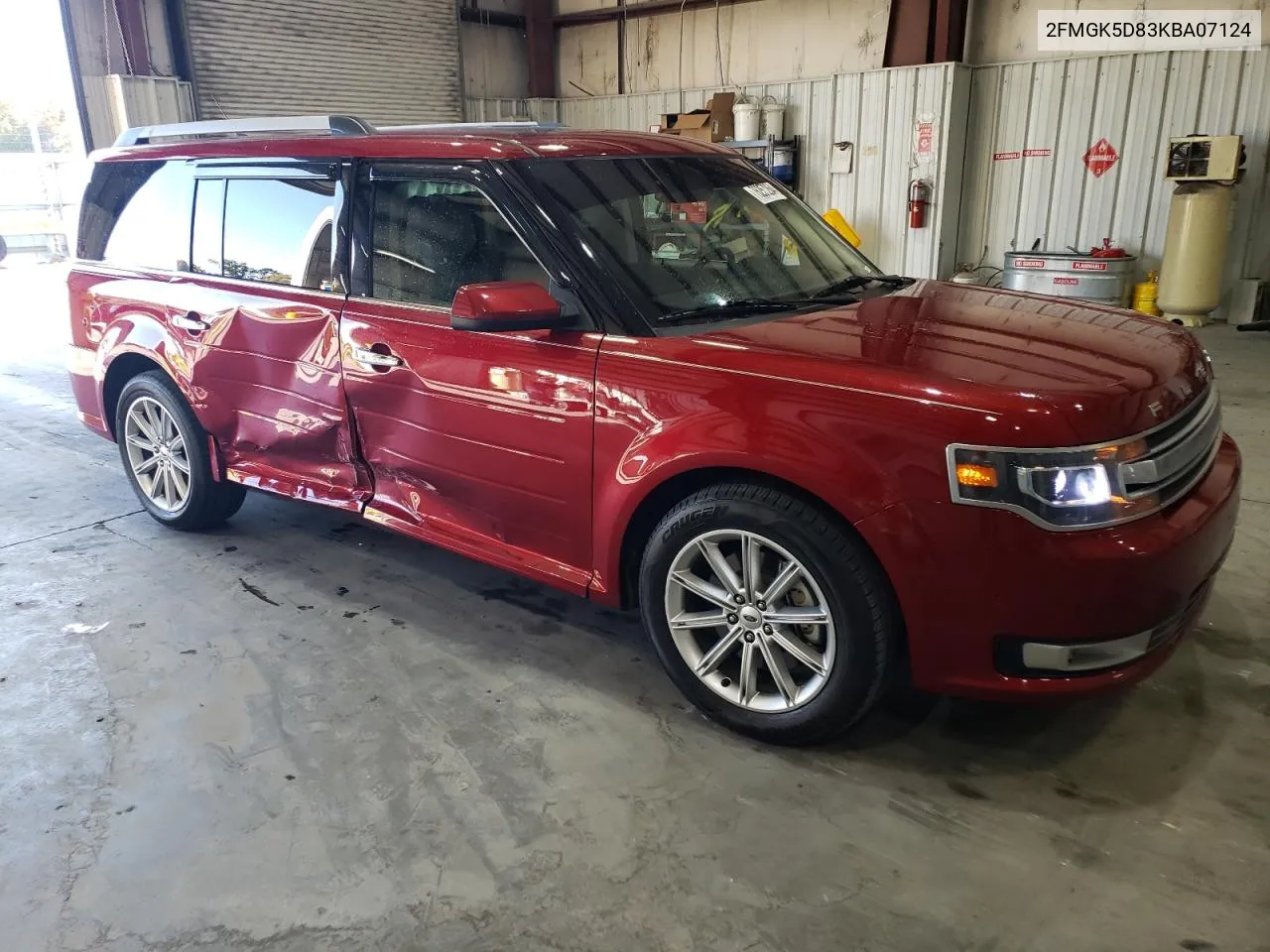 2019 Ford Flex Limited VIN: 2FMGK5D83KBA07124 Lot: 76257264