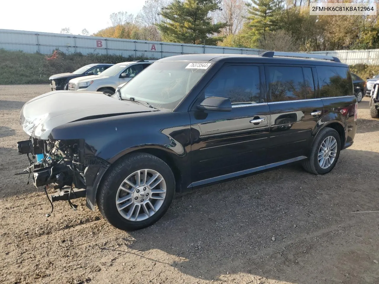 2019 Ford Flex Sel VIN: 2FMHK6C81KBA12964 Lot: 76373544