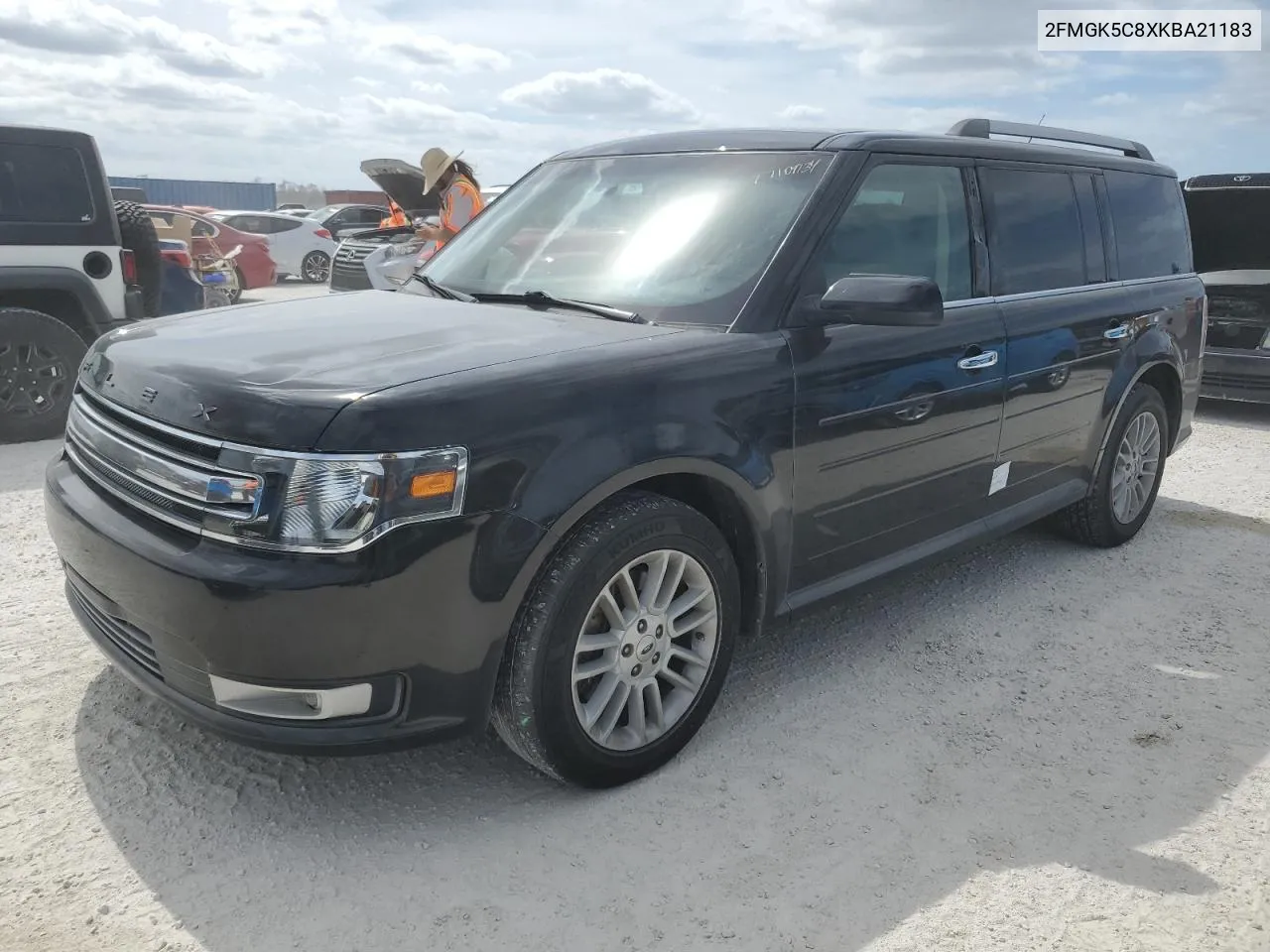 2019 Ford Flex Sel VIN: 2FMGK5C8XKBA21183 Lot: 77109134