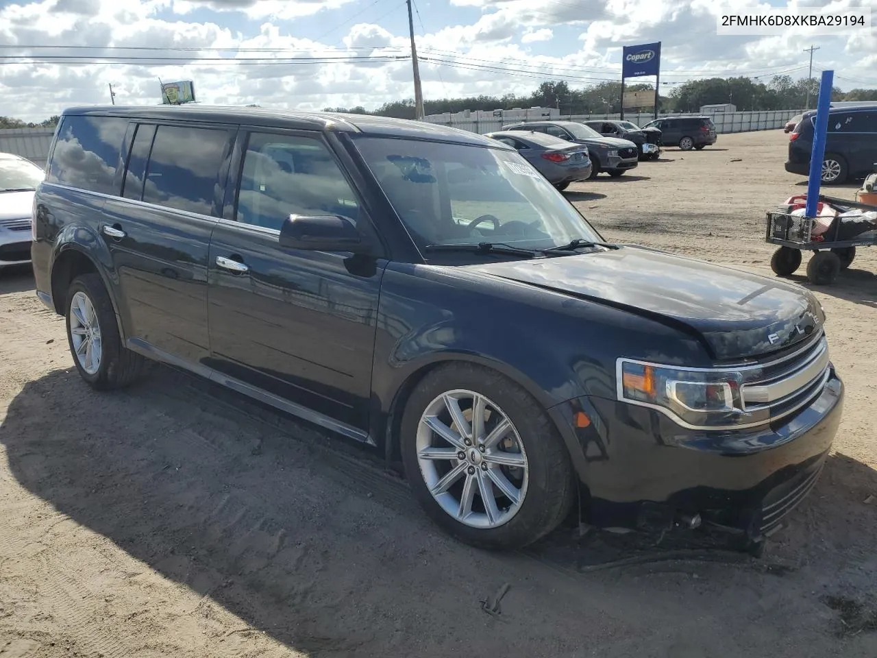 2019 Ford Flex Limited VIN: 2FMHK6D8XKBA29194 Lot: 77129554