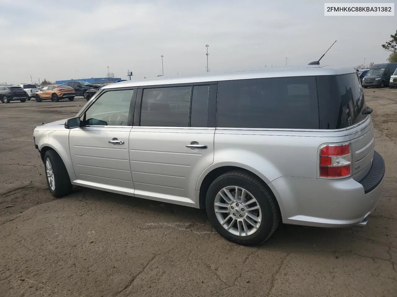 2019 Ford Flex Sel VIN: 2FMHK6C88KBA31382 Lot: 77772084