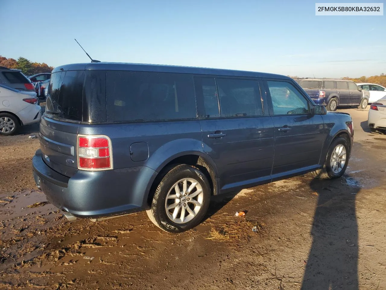 2019 Ford Flex Se VIN: 2FMGK5B80KBA32632 Lot: 77809034