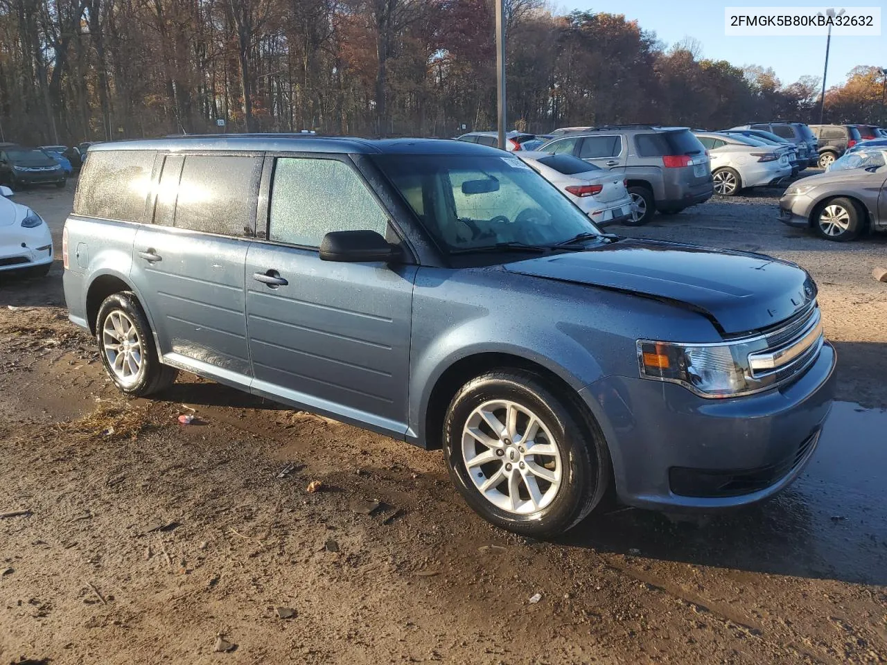 2019 Ford Flex Se VIN: 2FMGK5B80KBA32632 Lot: 77809034