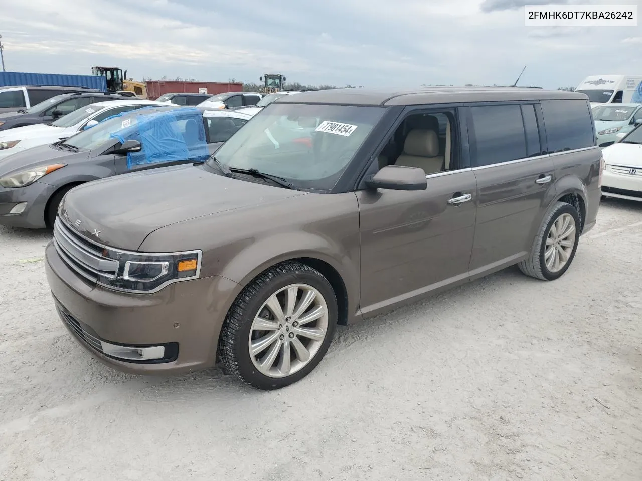 2019 Ford Flex Limited VIN: 2FMHK6DT7KBA26242 Lot: 77981454