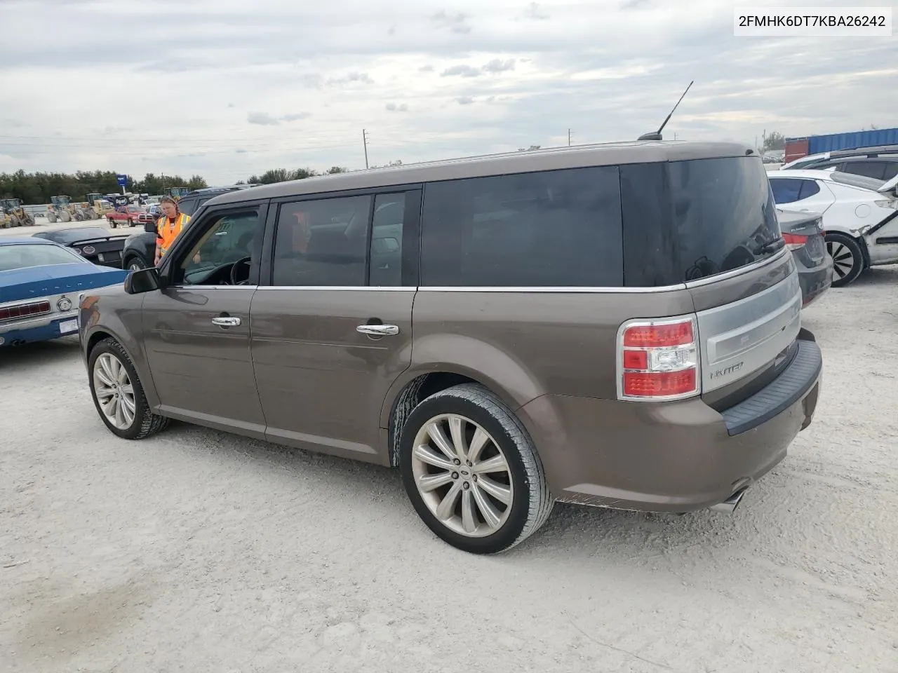 2019 Ford Flex Limited VIN: 2FMHK6DT7KBA26242 Lot: 77981454