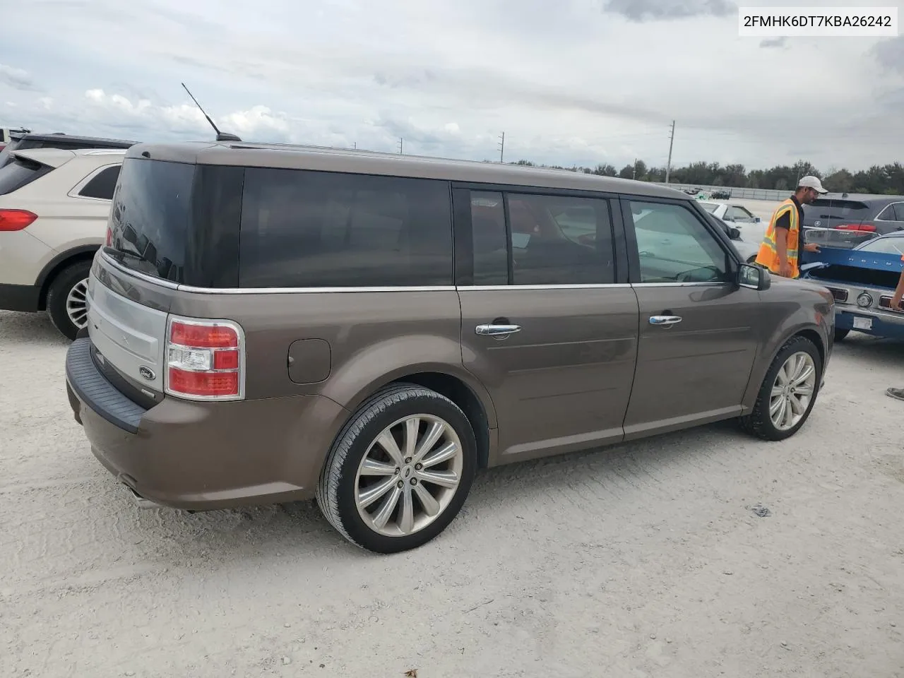 2019 Ford Flex Limited VIN: 2FMHK6DT7KBA26242 Lot: 77981454